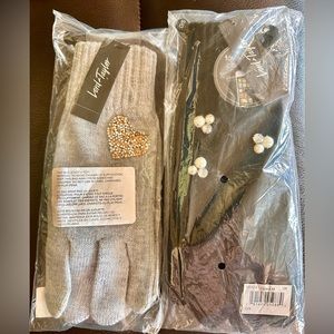 NWT QTY 2 Lord & Taylor Gloves